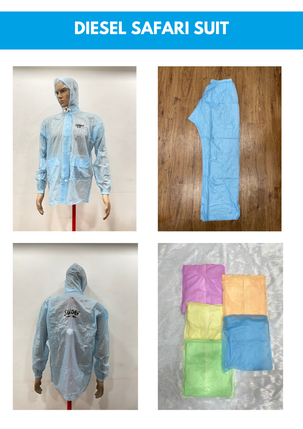 Jainsons Diesel Safari PVC Suit | Jacket with Pant