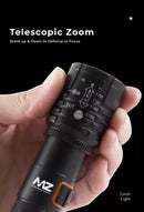 5 Modes Flashlight, Super Bright Cree T6 LED Light Torch | Full Metal Body