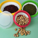 3 Pcs Collapsible Bowl Set | Food Storage Bowl with Clear Lid | Set of 3 Bowls