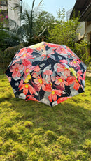 Jainsons 2 Fold Satin Printed Umbrella | Eco | 23”X8