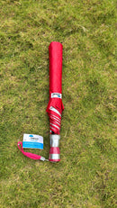 Jainsons Mono Silver 2 Fold Umbrella | Crimson Red