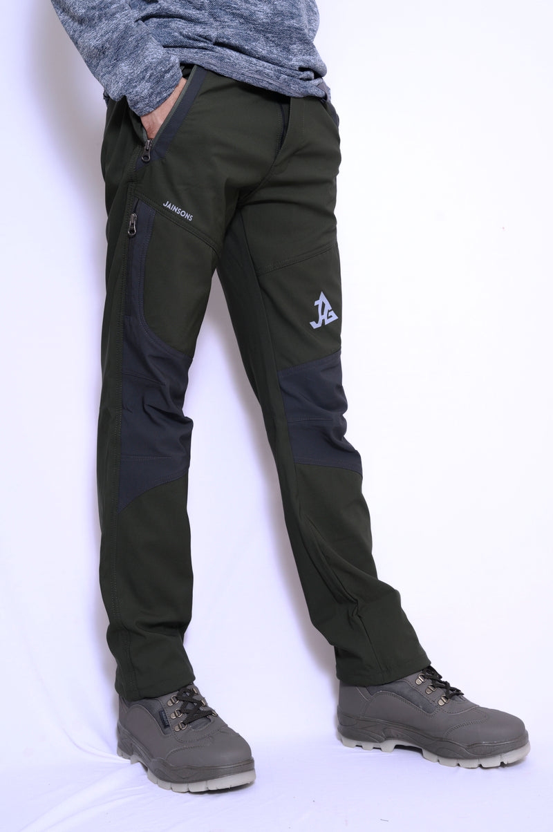 JAG Vikrant Trekking & Hiking Pants | 100% Breathable Fabric | Quick-Dry | Unisex Design