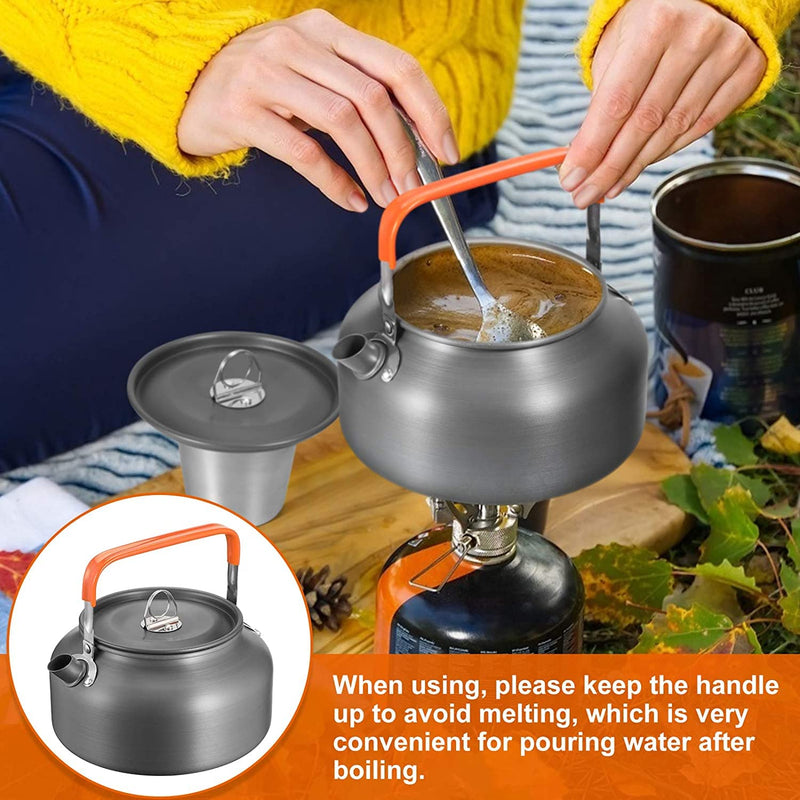 Campsor Water Kettle | Water Pot | Teapot | Coffee Pot | Indoor Aluminium Alloy Tea Kettle | Outdoor Camping Hiking Picnic Pot