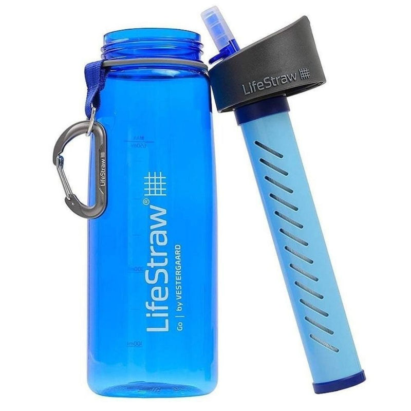 Lifestraw Go With 2 Stage Filtration Blue