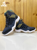 CTR RUB 600 Series High Ankle Hiking & Trekking Shoes | Blue | Light Weight  | Unisex | Coasters Trekking Shoes