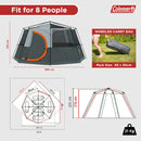 Coleman Cortes Octagon 8 Tent (Orange)