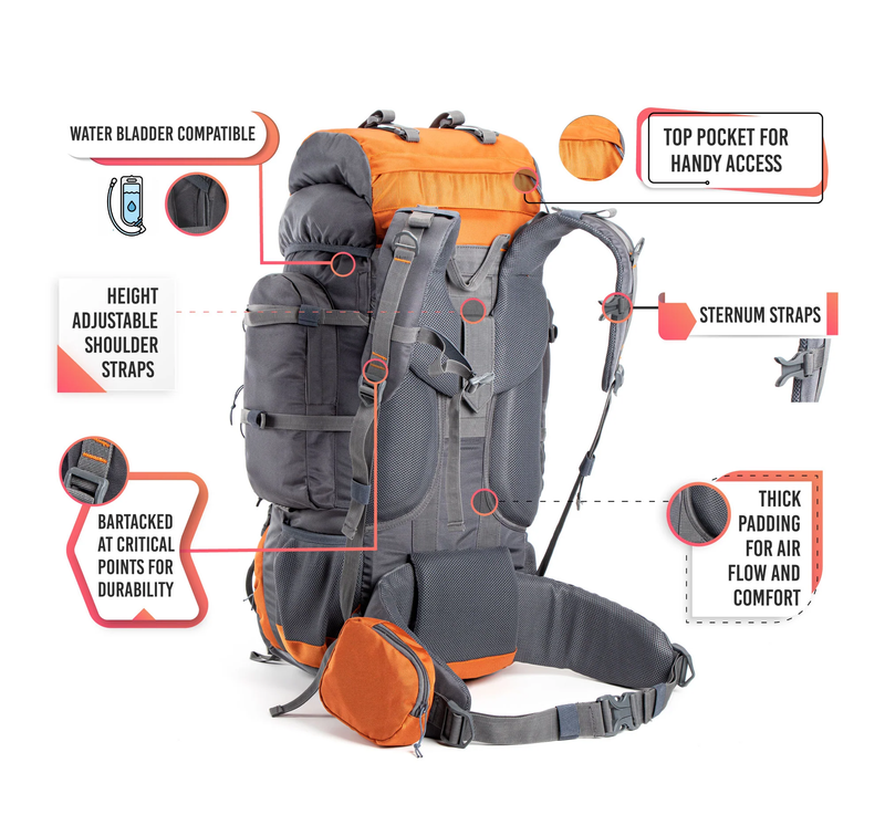 Tripole Walker 55 Litre - Trekking and Backpacking