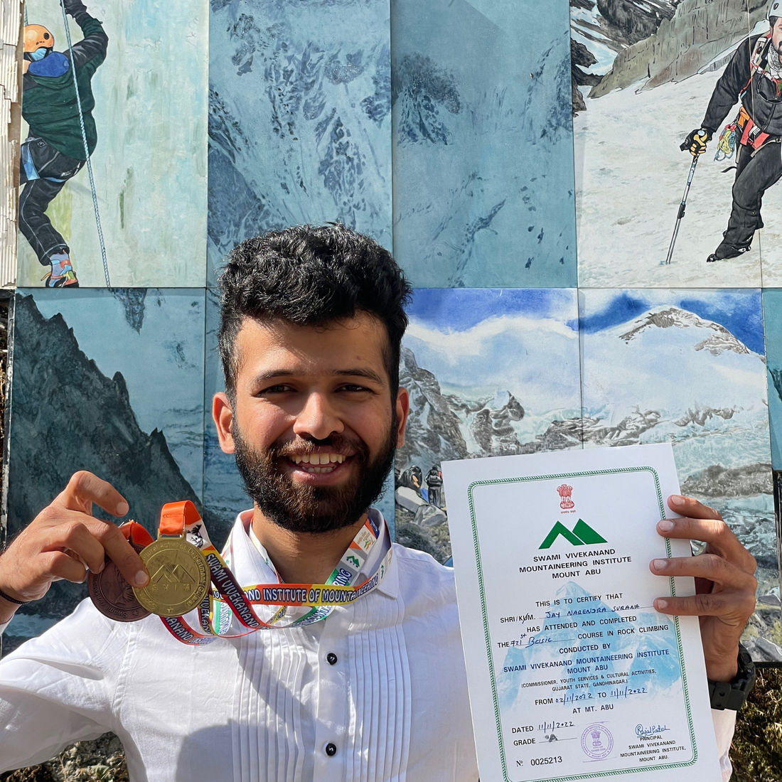 Basic Rock Climbing Course Journey at SVIM, Mount Abu