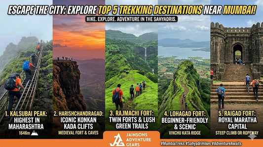 Escape The City : Explore Top 5 Trekking Destinations Near Mumbai