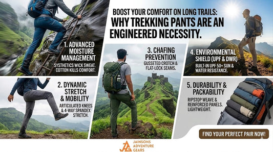 How Trekking Pants Improve Comfort On Long Trails