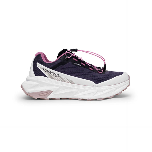Adventra Women Trail Running Ultra Grip Lightweight Sports Shoes (TR2012) Grey-Pink