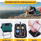 JAG|Folding Stool – Mini Outdoor Camping Chair | Portable Lightweight Foldable Stool with Carry Bag | Durable Slacker Seat for Fishing, Hunting, Travel, Hiking & Picnics