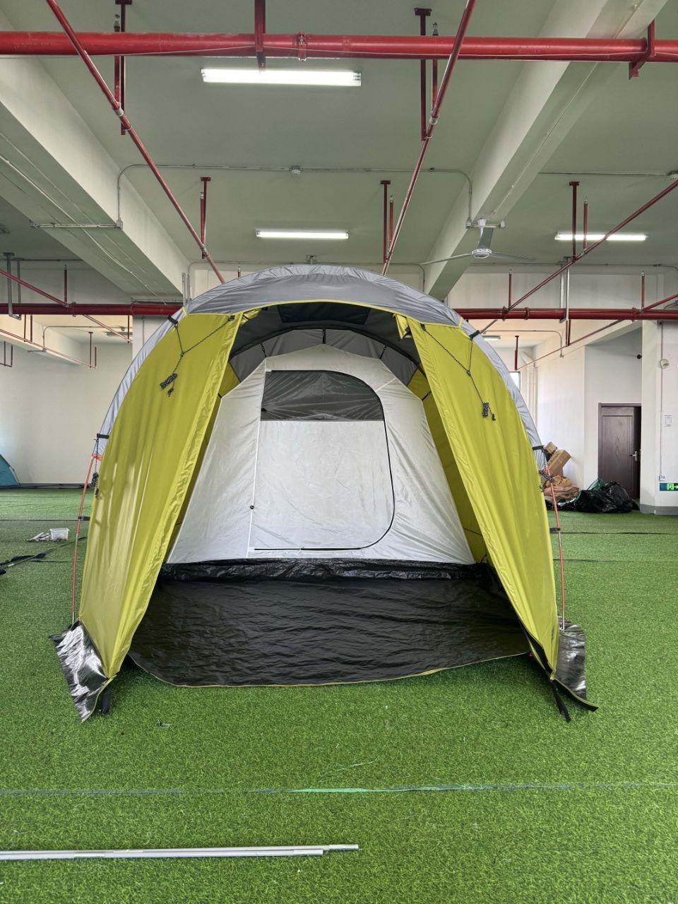 Himmaleh Basecamp 4.1 | 8 Person Waterproof Tent | 3000mm Waterproof | Double Fly Sheet | Fibreglass Pole
