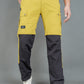 JAG TerraTrek Convertible Trekking Pant | Mustard Charcoal Combination | Bottom Zipper | Ultra Light Crush Fabric