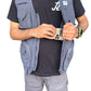 Himalayan Leopard Kaziranga Series Multi-Pocket Jacket | Safari Jacket | 9 Pockets | Unisex | Travellers Jacket | Vest