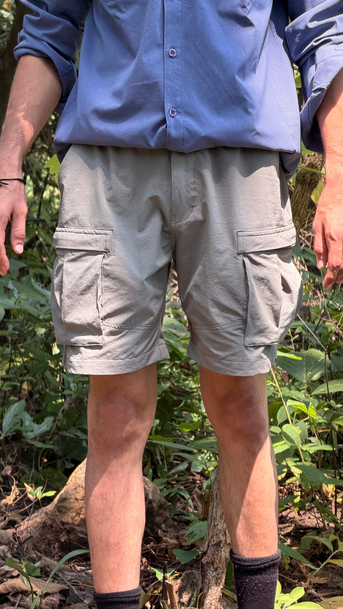 JAG Ranger Cargo Shorts | 5 Pocket Design | Stretchable Terri Fabric | All Zippered Secured Pockets