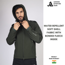 JAG Z+ Minus 5 TACTICAL PRO JACKET | 8 POCKETS | Tactical Snowproof Jacket | 11 Zippers | Winter Jacket | Army Green | Garud Edition Tactical Jacket