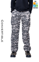 JAG Combat Infantry Military Cargo Pants | Trekking, Hiking & Travel Pants | Digi Camo | Convertible Cargo Pants