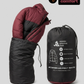 JAG Zanskar Series Ultra Light Minus 5 Quilted Jacket | Polyfill Jacket | Puffer Jacket | Minus 5 Comfort | Burgundy