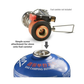 World's Smallest Camping Stove* | Mini Backpacking Camping Stove with Piezo Ignition – Portable Gas Stove for Hiking, Trekking & Outdoor Cooking