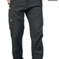 JAG Mt. Kailash Series Trekking & Hiking Pants | Snow Proof | Fleece Inside | Unisex Design | Bonded Fleeced Fabric | Snow Trekking Pants | Triple Layered Fabric | Jet Black - Limited Edition