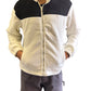 JAG Polar Pro Double Jacket | Fleece Jacket with Windcheater | All Weather | 3 in 1 | Pearl White