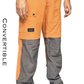 JAG TerraTrek Convertible Limited Edition Trekking Pant | Cosmic Orange | Bottom Zipper | Ultra Light Crush Fabric