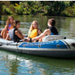 Intex Inflatable Excursion 5 Boat Set, Multi Color