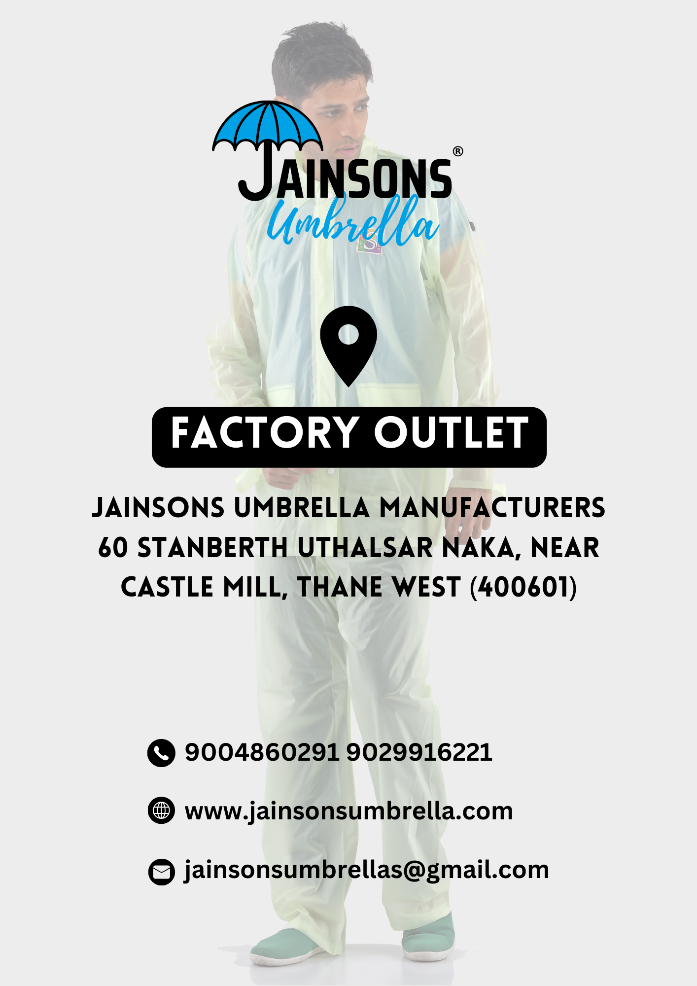 XYLO Safari | Jacket with pant | Double Aster | Polyester Shell with PVC Lining