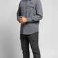 JAG Air - Wave Pro Travel Shirt | Hiking Shirt | Safari Shirt | Fully Stretchable | Full Sleeves Shirt | 2 Pocket Design | Deep Blue