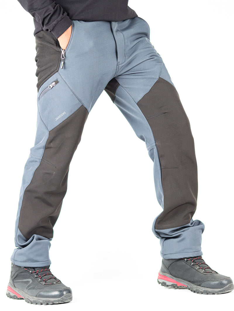 JAG Mt. Kailash Series Trekking & Hiking Pants | Snow Proof | Fleece Inside | Unisex Design