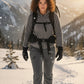 JAG Mt. Kailash Series Trekking & Hiking Pants | Snow Proof | Fleece Inside | Unisex Design | Bonded Fleeced Fabric | Snow Trekking Pants | Triple Layered Fabric | Space Grey - Limited Edition