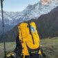 JAG Aranya 54L Backpack | Air Flow Back Support | Twin Aluminium Rods + Mesh | Alpine Sunset