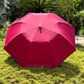 Jainsons Rain Splash 2 Fold Umbrella | Nylon Fabric | Red
