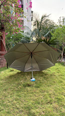 Jainsons Classic Checkmate 3 Fold Umbrella | Brown