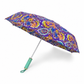 Jainsons Bloom X4 Umbrella | 3 Fold Umbrella | Silver Print | Flora 1