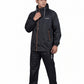 Jainsons Men's Rio Safari Raincoat Set | Black & Yellow | Poly Micro Seam Sealed | 3000MM Waterproof Tested