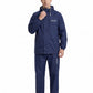 Jainsons Men's Rio Safari Raincoat Set | Navy Blue | Poly Micro Seam Sealed | 3000MM Waterproof Tested