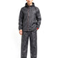 Jainsons Premium Men's Raincoat Set | Black & Red | Lightweight Waterproof Rain Suit with Hood & Carry Pouch