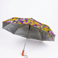 Jainsons Bloom X4 Umbrella | 2 Fold Umbrella | Silver Print | Flora 4