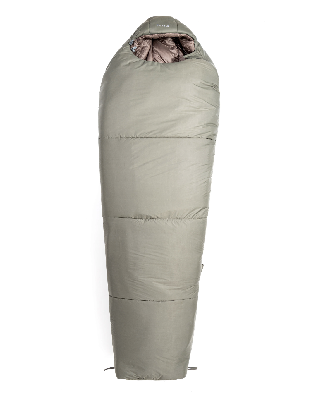 Tripole Shivalik Indoor and Outdoor Sleeping Bag for Hiking, Trekking and Travelling | Mummy Shape | 3 Year Warranty (-10°C Army Green)