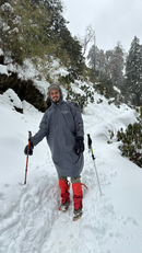 Himalayan Leopard Pack and Go Foldable Poncho | Ultra Light Series | 3000MM Water Repellent | Self Foldable | Unisex