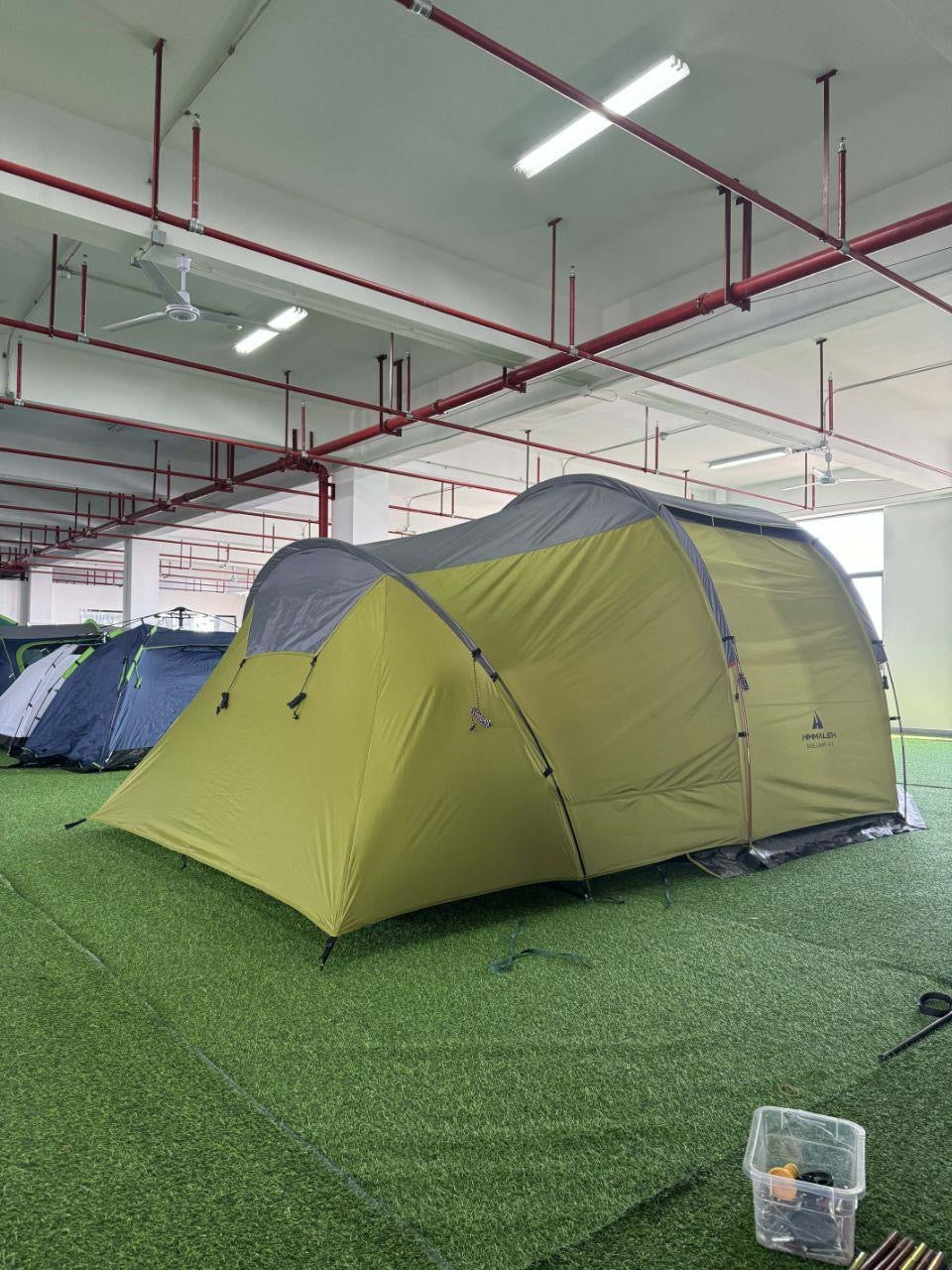 Himmaleh Basecamp 4.1 | 8 Person Waterproof Tent | 3000mm Waterproof | Double Fly Sheet | Fibreglass Pole