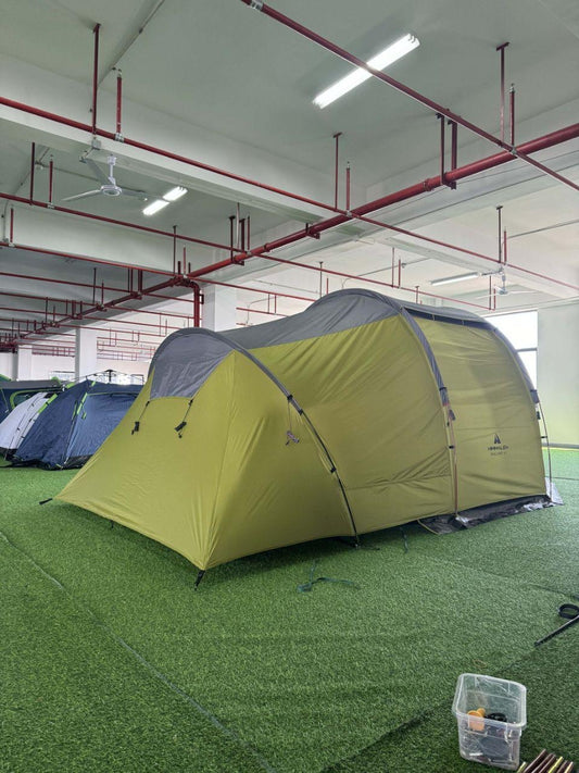 Himmaleh Basecamp 4.1 | 8 Person Waterproof Tent | 3000mm Waterproof | Double Fly Sheet | Fibreglass Pole