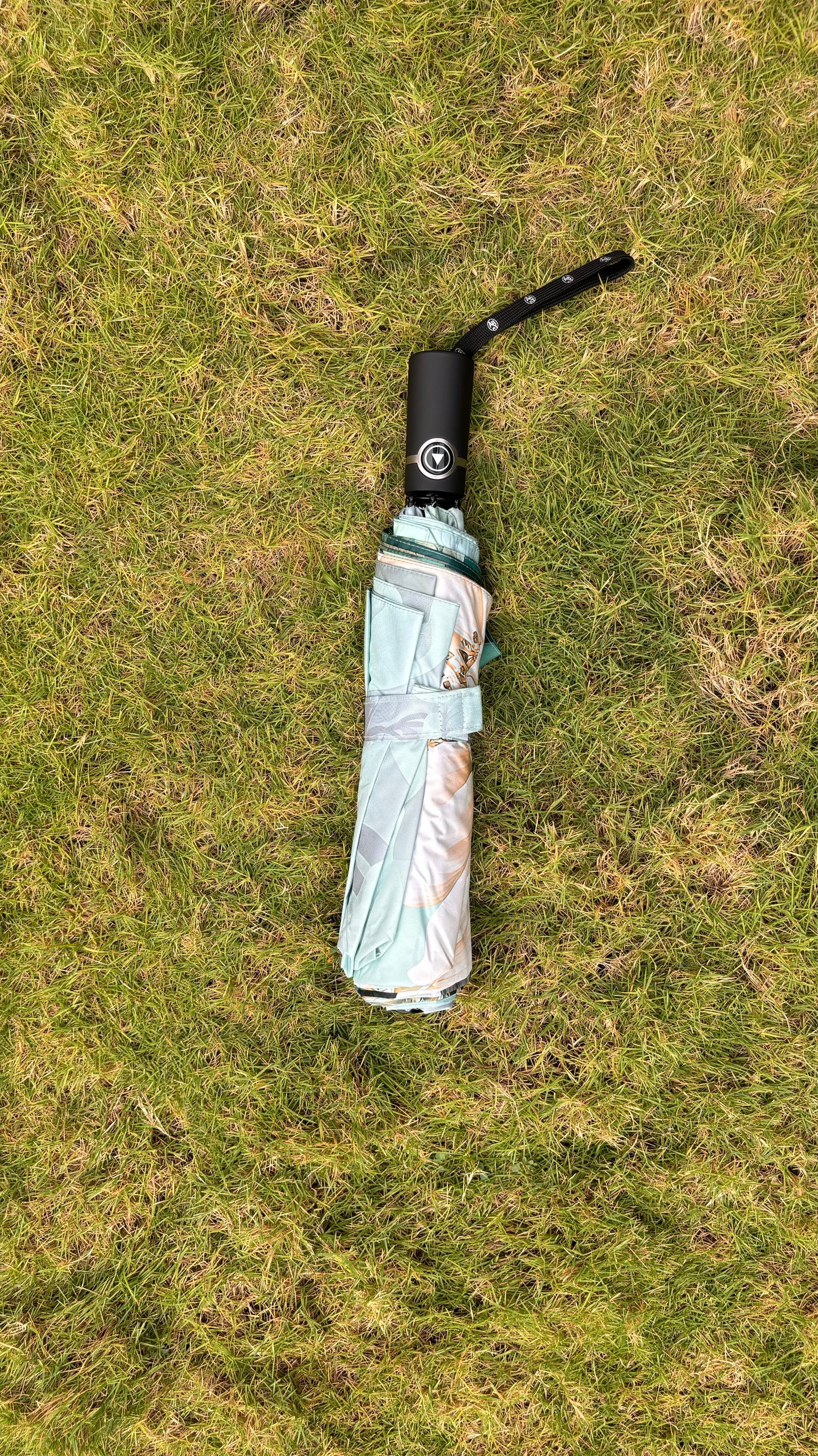 Jainsons Digital Print Luxe 3 Fold Umbrella | Flora Green| Timeless Art