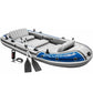 Intex Inflatable Excursion 5 Boat Set, Multi Color