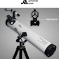 Pegasus 76700 Reflector Telescope | Magnification 105x to 348x: Barlow + 20mm = 105x | Barlow + 12.5mm = 168x | Barlow + 6mm = 348x | Finder scope Optical Finderscope 5X24