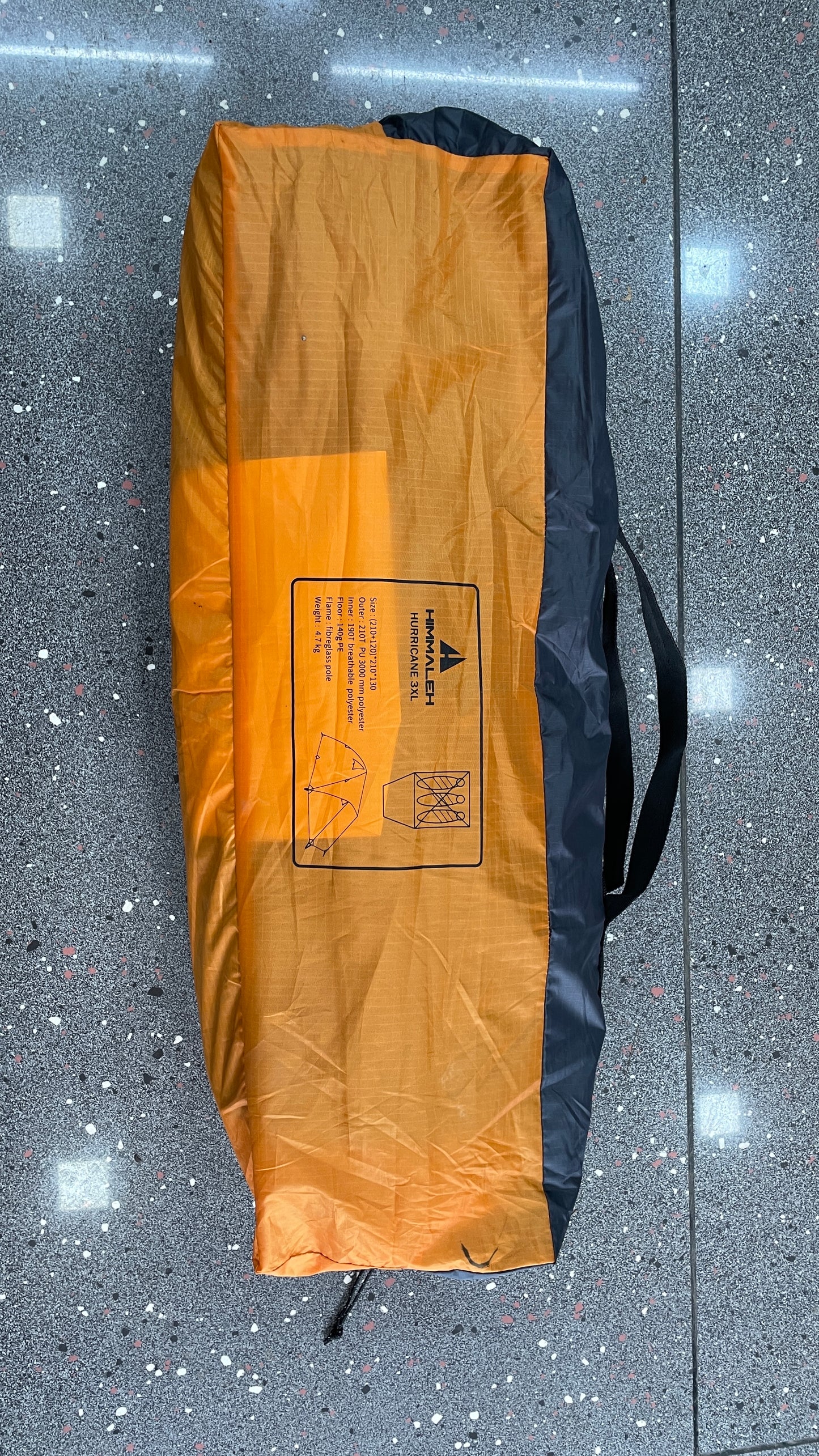 Himmaleh Hurricane 3XL Waterproof Tent | 3000mm Waterproof | Double Fly Sheet | Fibreglass Pole