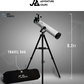 Pegasus 76700 Reflector Telescope | Magnification 105x to 348x: Barlow + 20mm = 105x | Barlow + 12.5mm = 168x | Barlow + 6mm = 348x | Finder scope Optical Finderscope 5X24