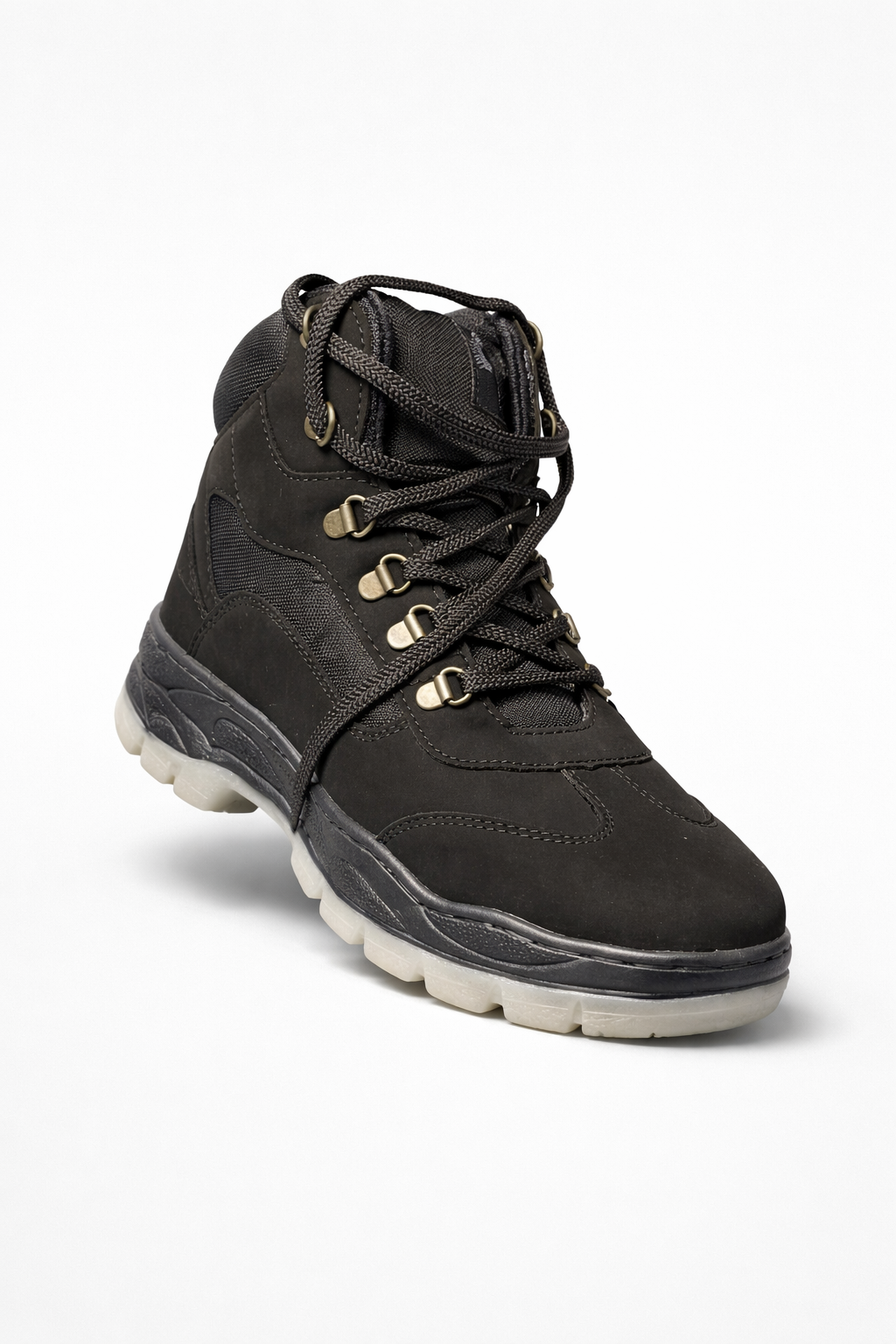 CTR OD 4 Series High Ankle Hiking & Trekking Shoes | Unisex | Black | Coasters Trekking Shoes